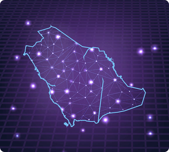 خريطة المملكة العربية السعودية الرقمية